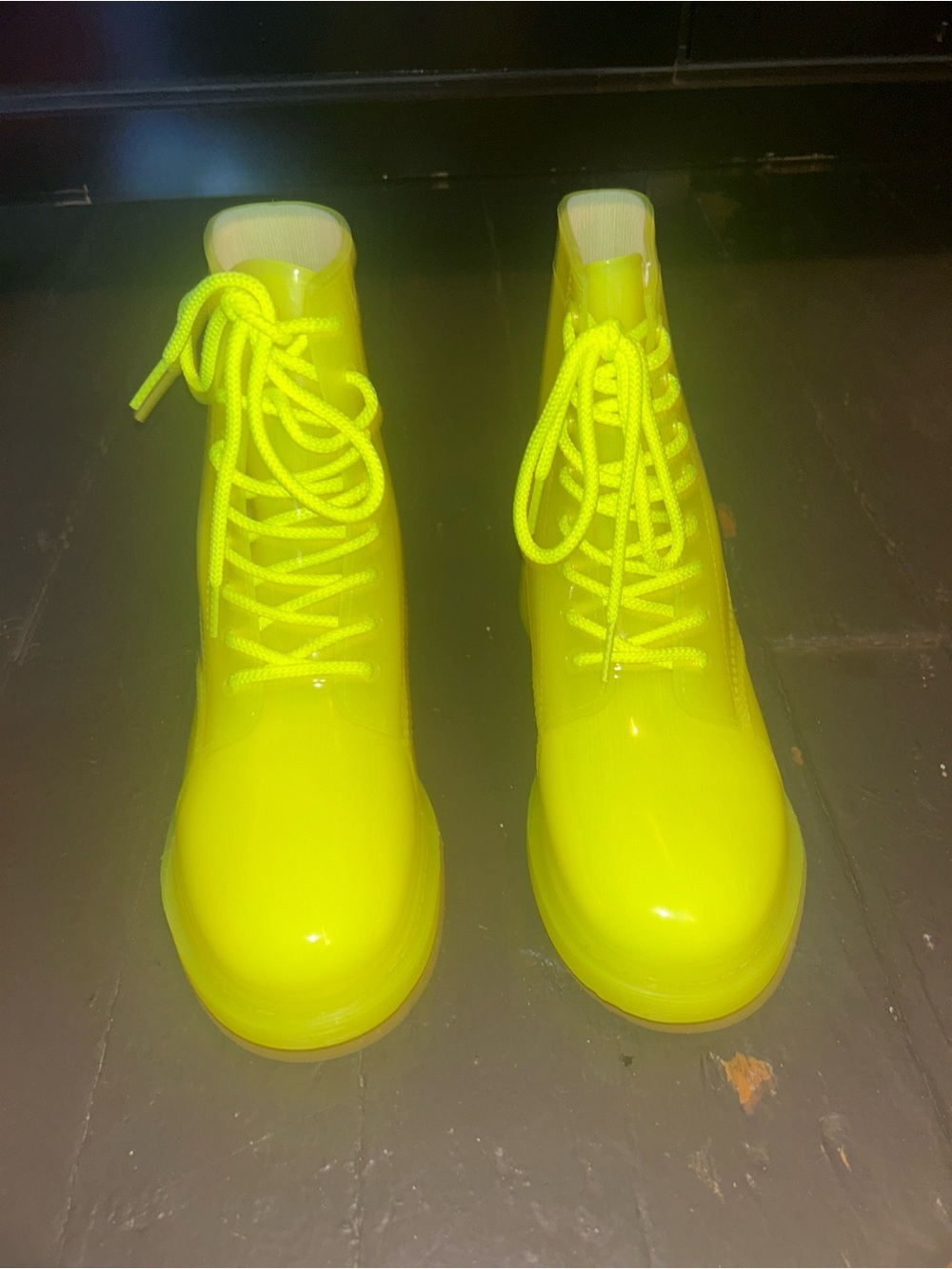 Women’s  Lace-Up Ankle Rain/Combat Boots